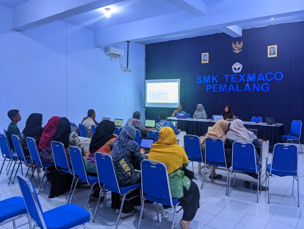 Workshop Penyusunan RPP Berbasis Pembelajaran Mendalam Terintegrasi Digital di SMK Texmaco Pemalang