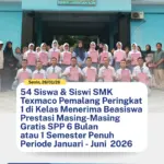 SMK Texmaco Pemalang Kembali Salurkan Beasiswa Gratis SPP kepada 54 Siswa Berprestasi