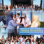 Penyerahan Beasiswa Ranking 1 Kepada 37 Siswa